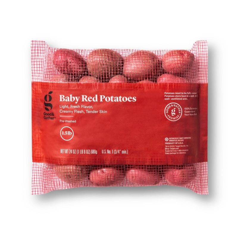 Red Mini Creamer Potatoes - 1.5lb Bag - Good & Gather™