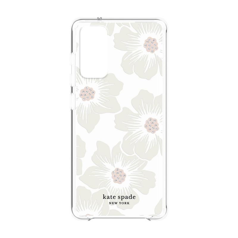 Kate Spade New York Samsung Galaxy S20 FE 5G Phone Case Hollyhock Floral - Cream/Clear