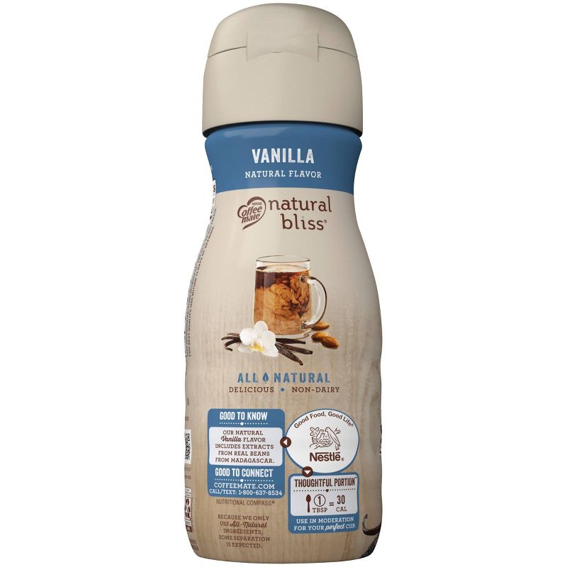 Coffee Mate Natural Bliss Vanilla AlmondMilk Coffee Creamer - 1pt