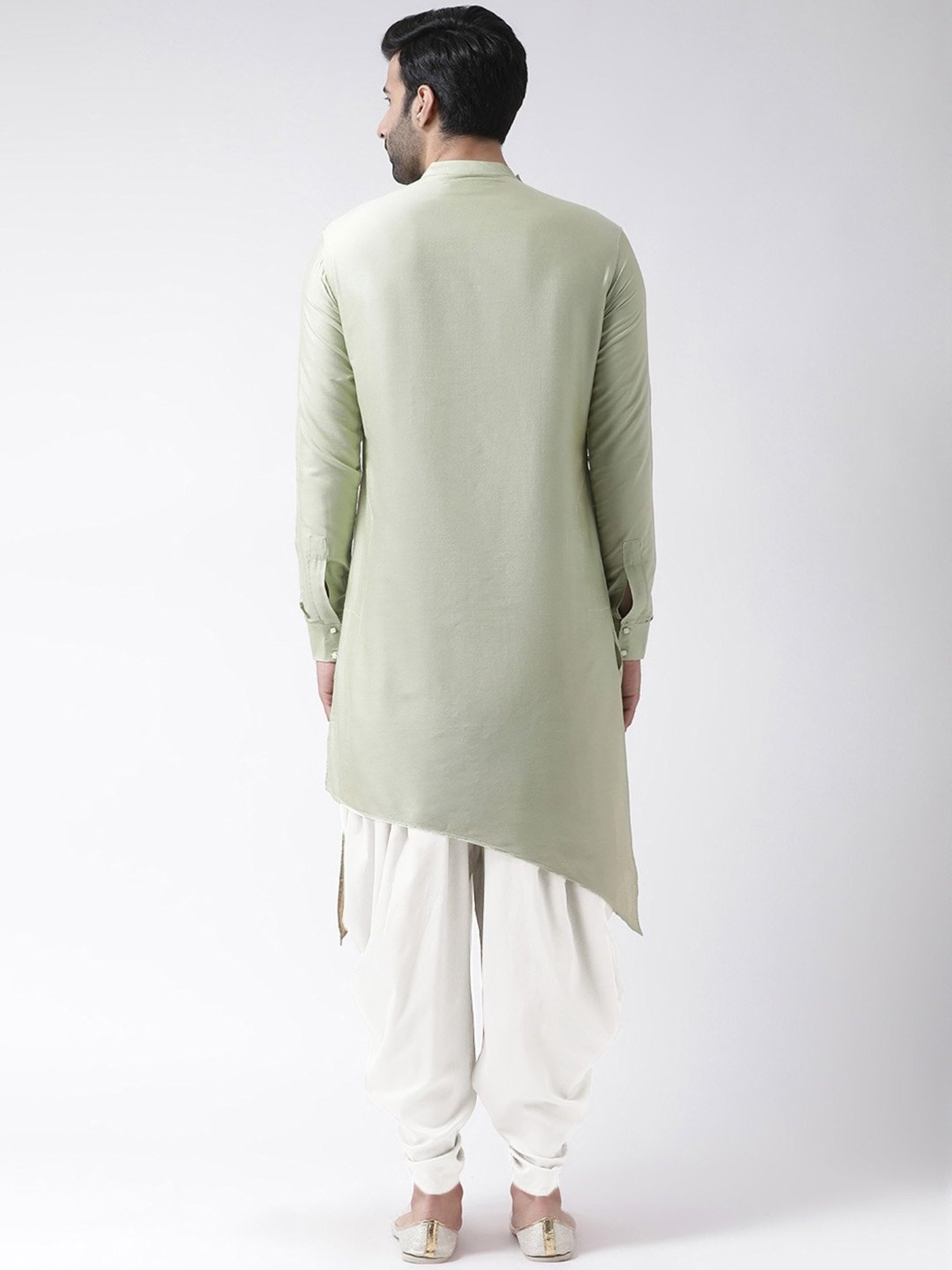 KISAH PLUS Green Regular Fit Kurta Bottom Set