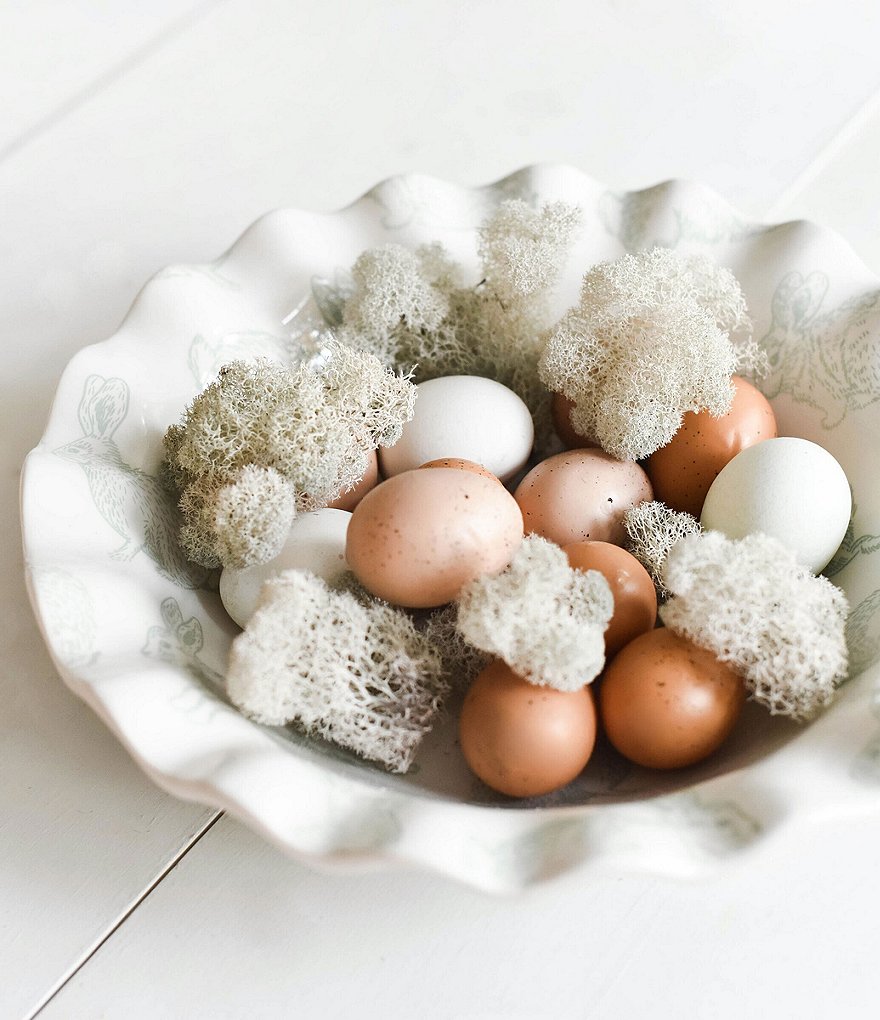 Coton Colors Speckled Rabbit 11#double; Ruffle Best Bowl