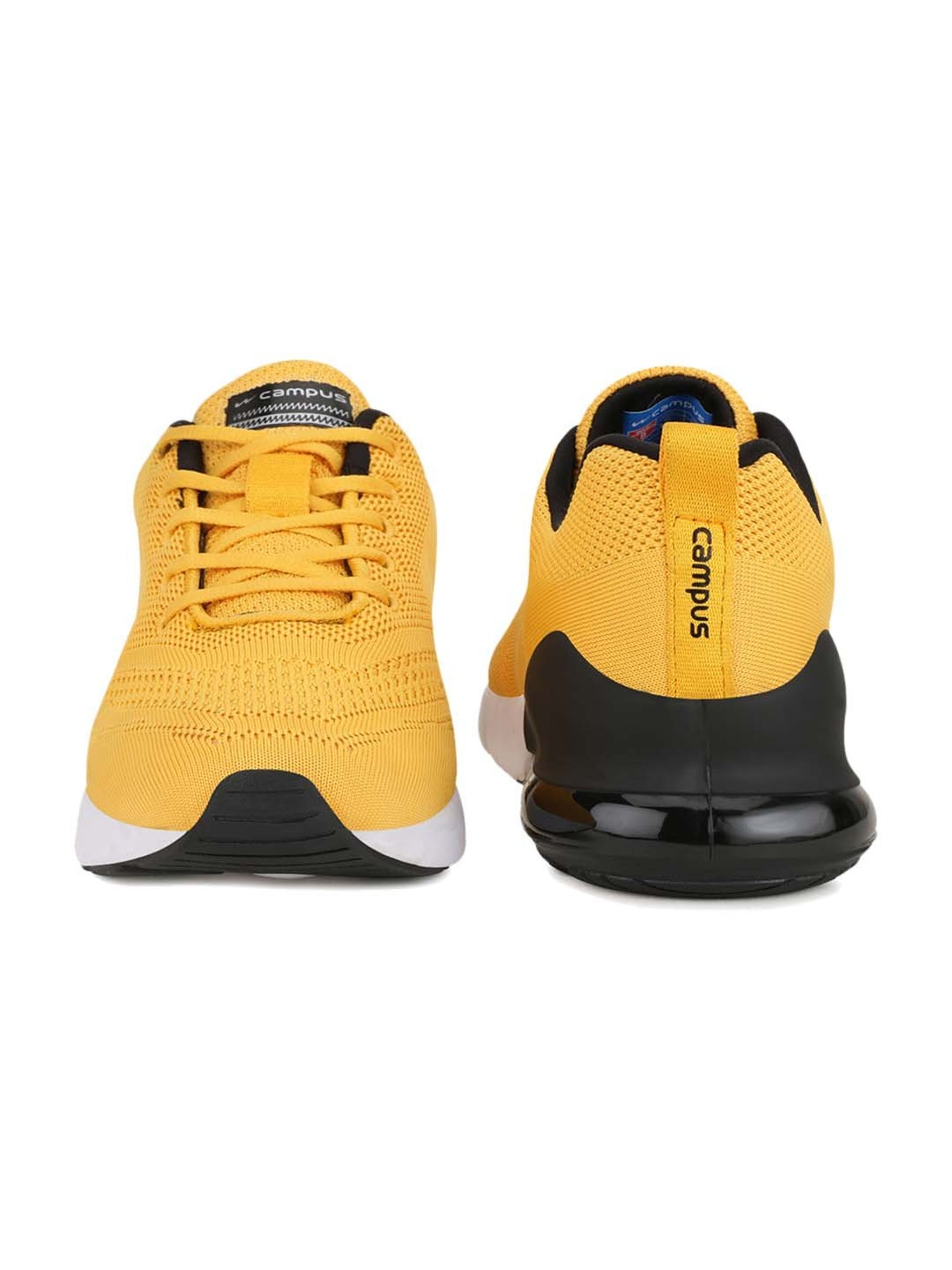 Campus Men's North Plus Yellow Running Shoes