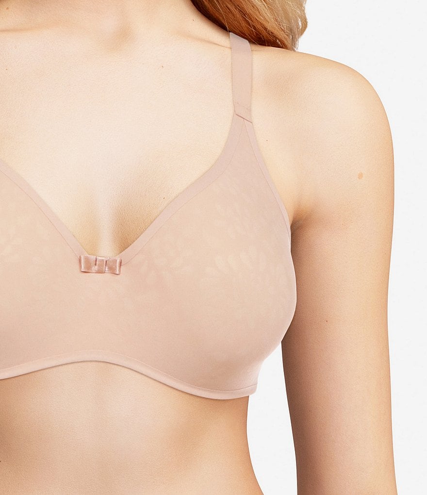 Chantelle Embossed Floral Print Molded Bra