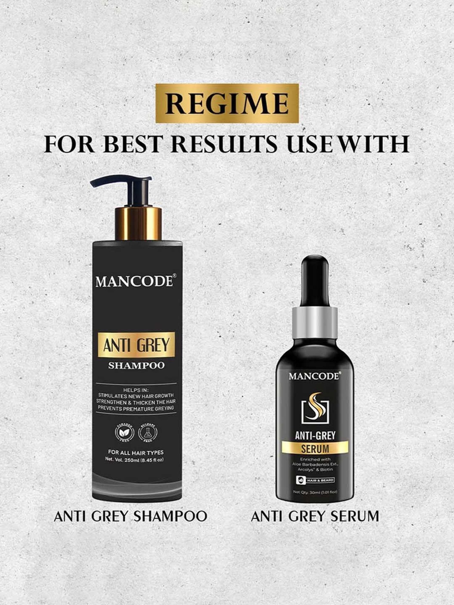 Mancode Anti-Grey Serum - 30 ml