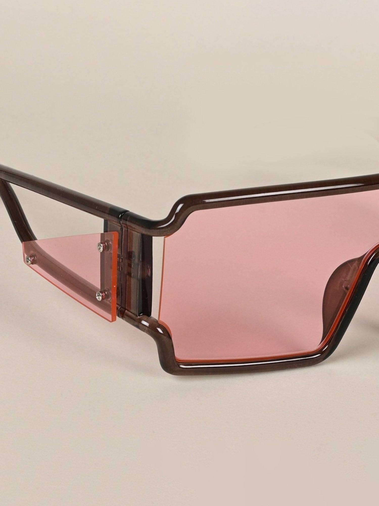 Voyage Pink Wayfarer UV Protection Unisex Sunglasses