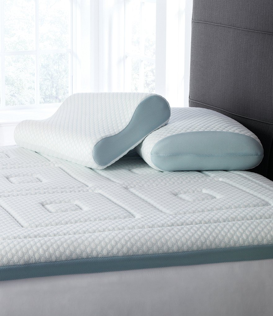 Sensorpedic Memory Foam Wedge Pillow with Cooling Gel Coating