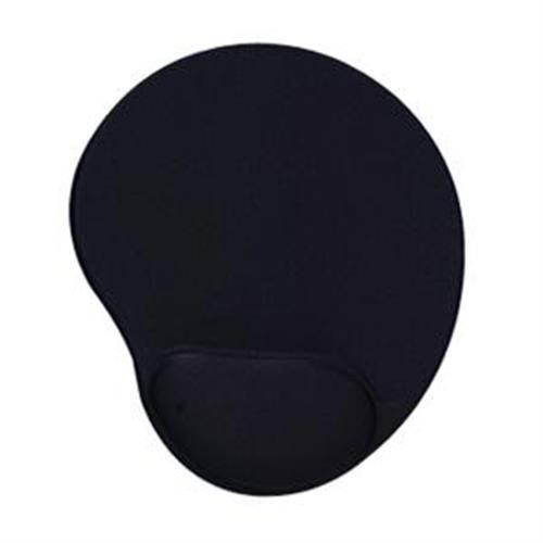Compucessory Gel Mouse Pad - 9" x 10" x 1" Dimension - Black - 55151