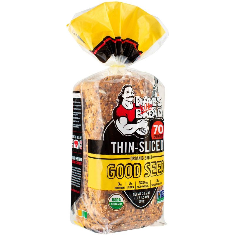 Dave's Killer Bread Organic Thin Sliced Good Seed Bread - 20.5oz