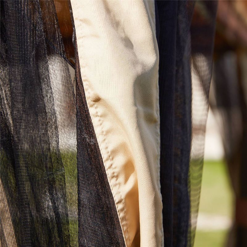 9' Patio Gazebo Brown - Patio Festival