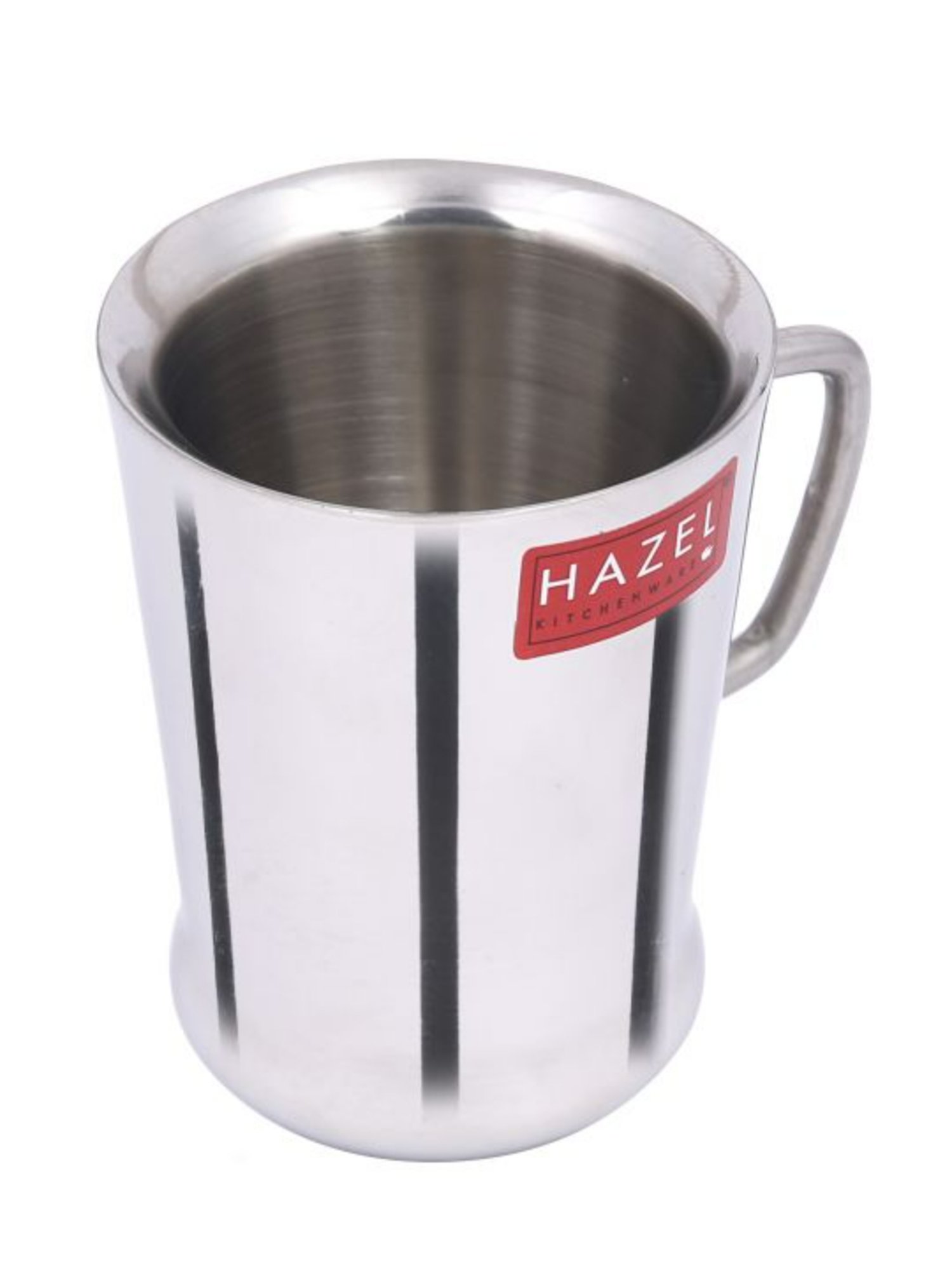 HAZEL Silver Stainless Steel Tea & Coffee Spice Cup - Set of 1