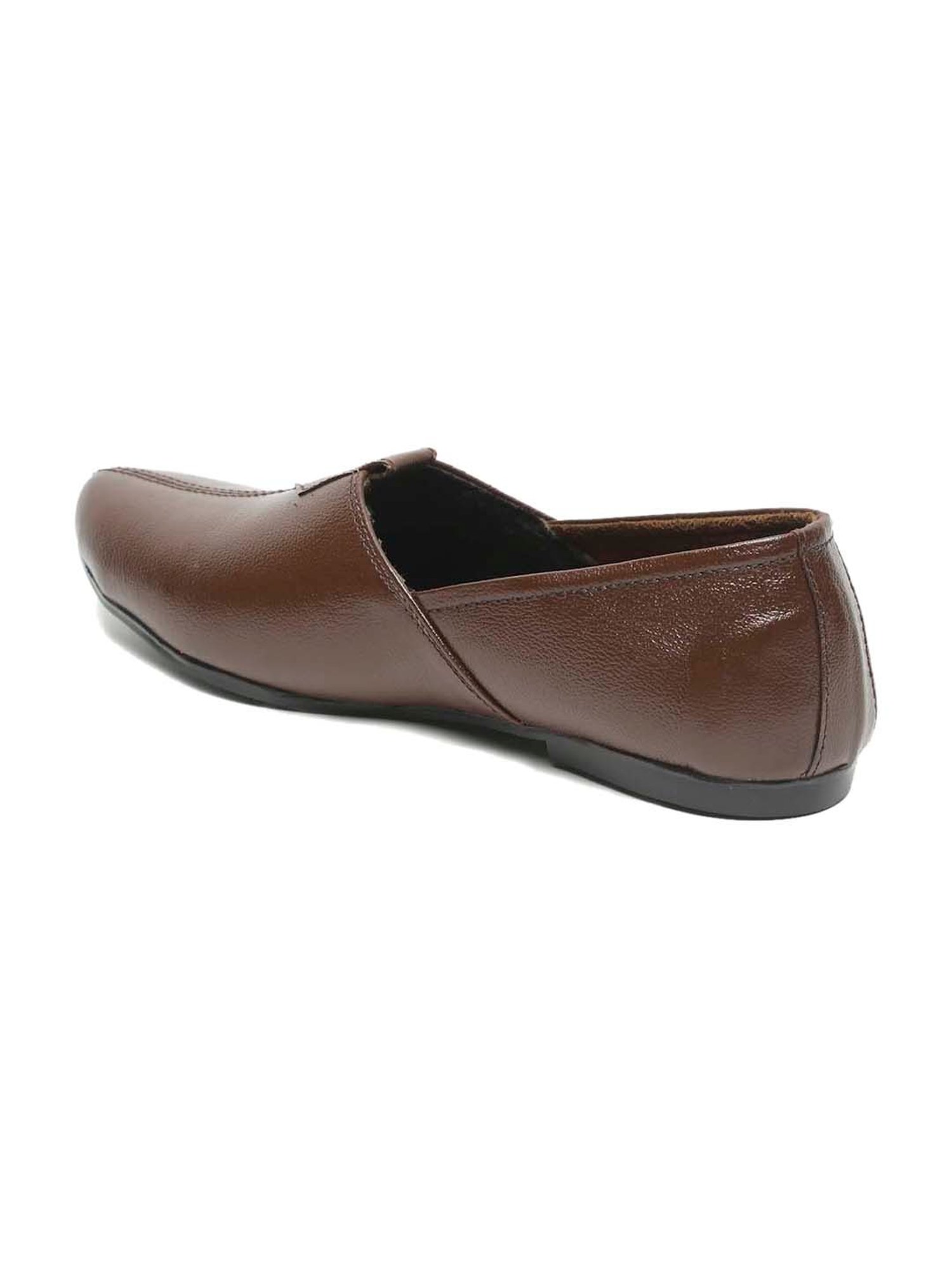 Teakwood Leathers Men's Brown Formal Loafers