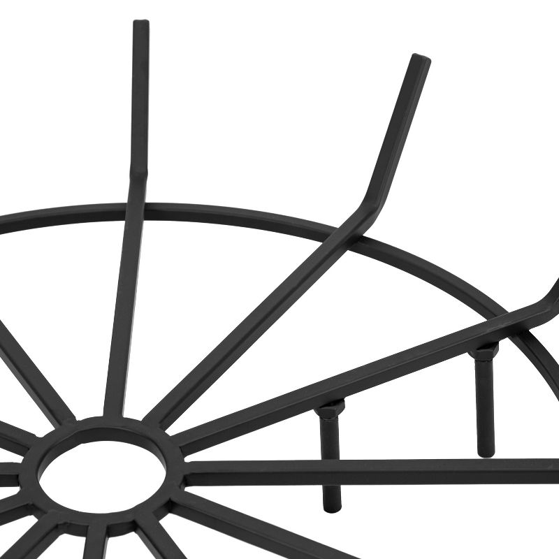 Pleasant Hearth 36" Wagon Wheel Steel Wood Grate