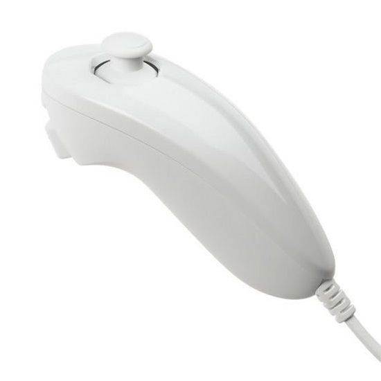 Motion Based Wired Nunchuck Controller for Nintendo Wii Console Video Game