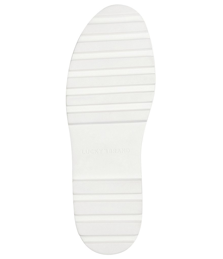 Lucky Brand Eisley High Top Lugged Canvas Lug Sole Sneakers