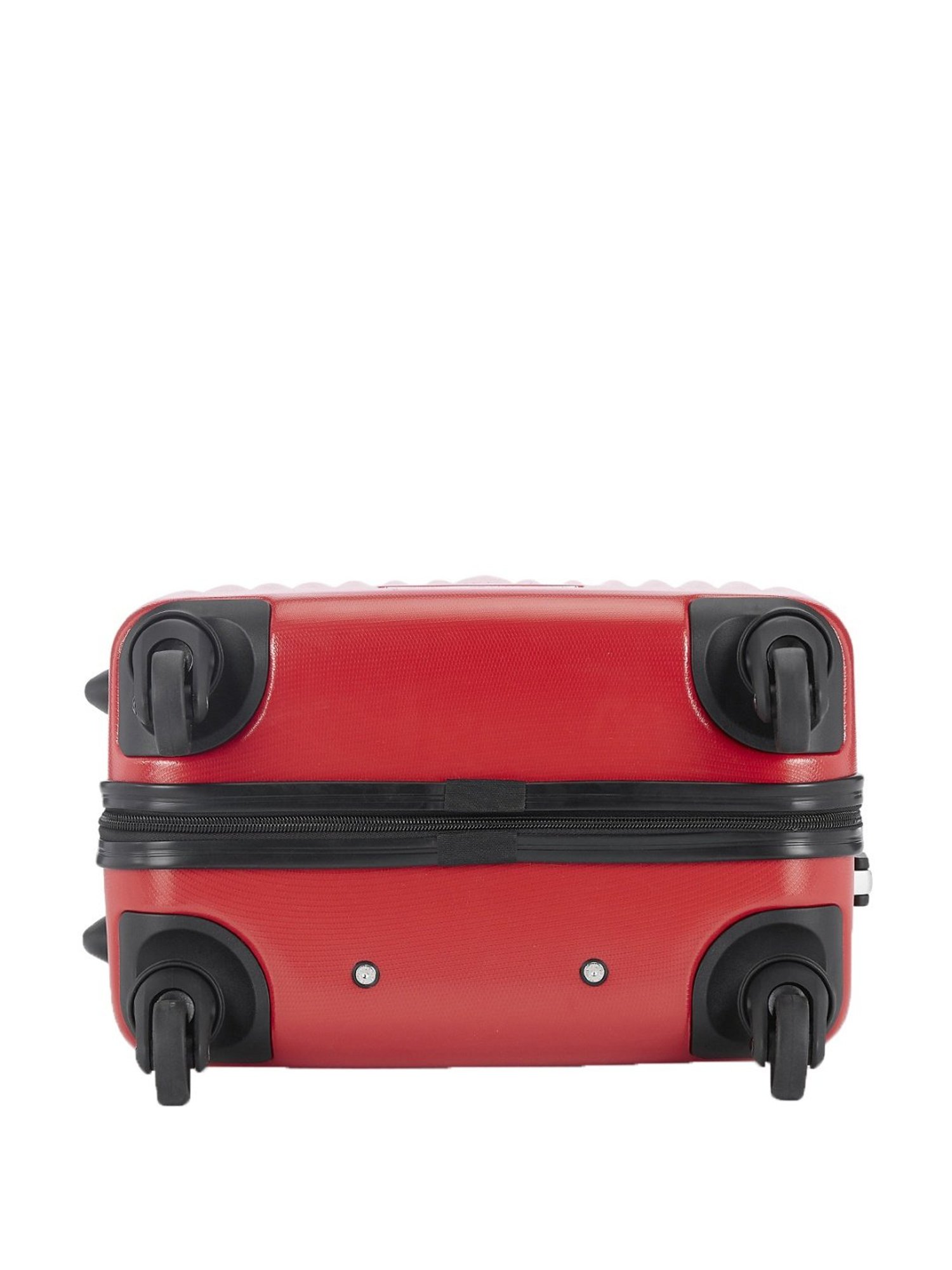 Tommy Hilfiger Crystal Red 4 Wheels Medium Hard Cabin Trolley - 39 cm