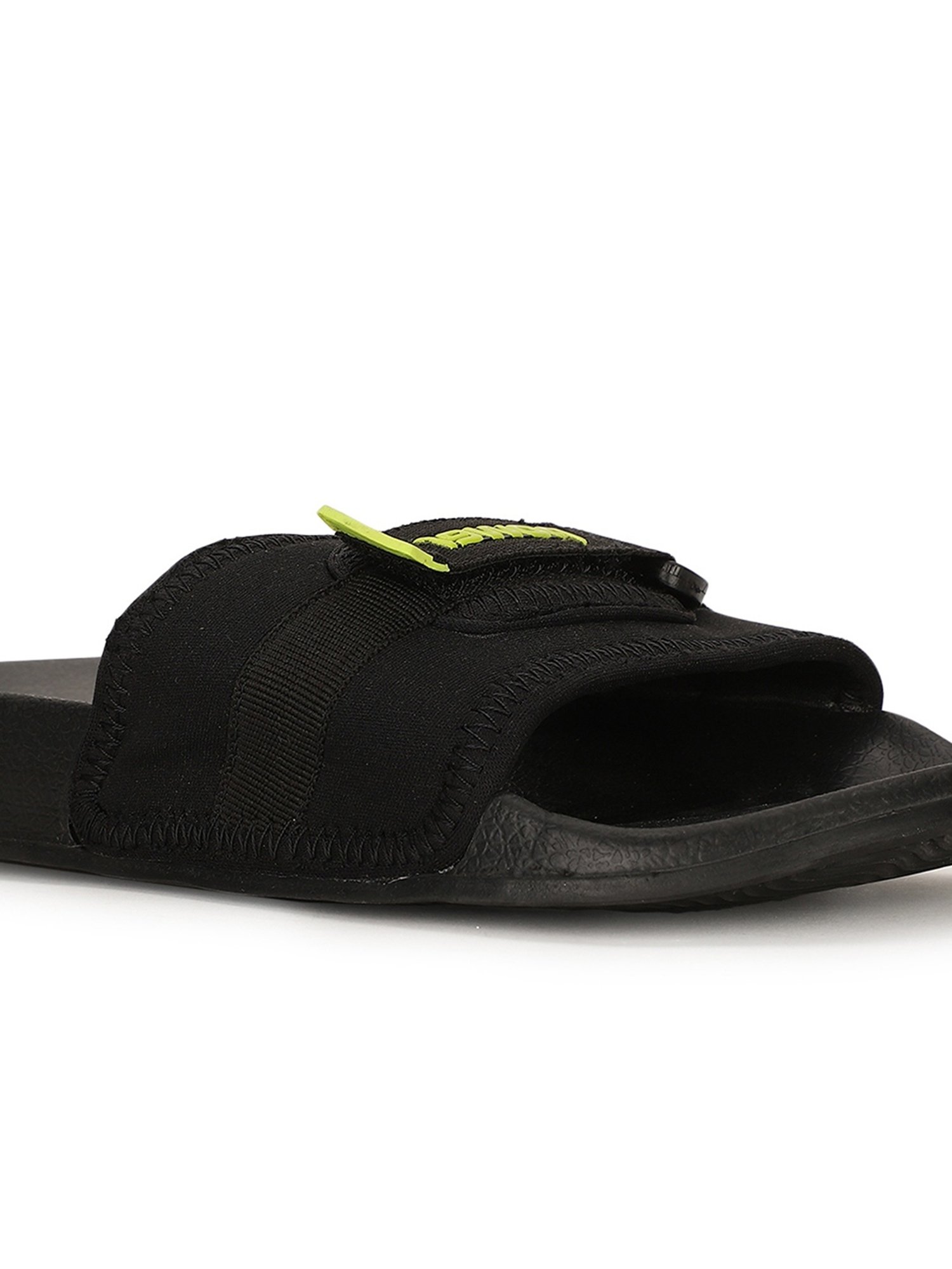 Power by Bata Men's Black Slides