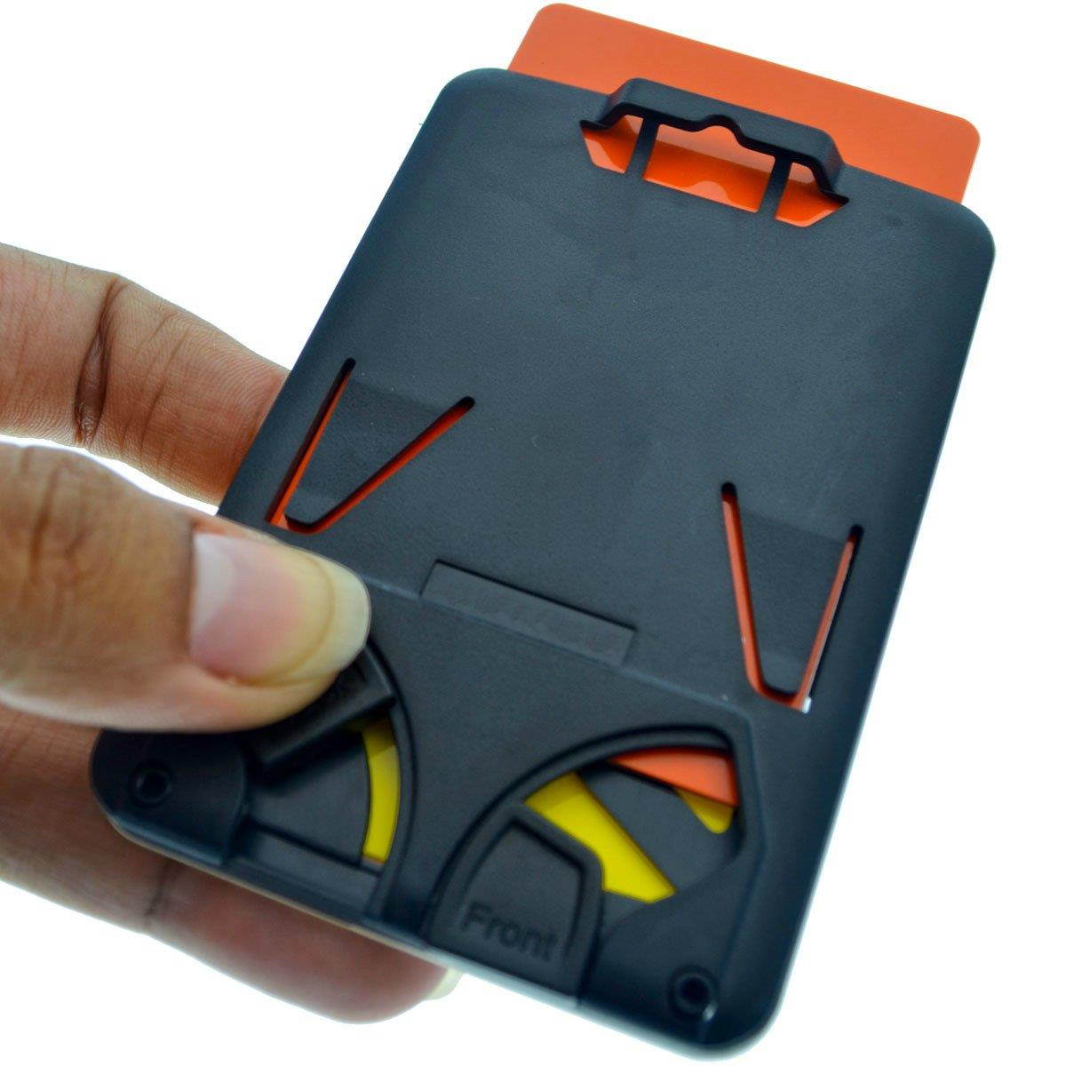 Super Heavy Duty Sidekick Retractable Badge and Key Reel - Carabiner Clip - with THREE Card ID Badge Holder by Specialist ID