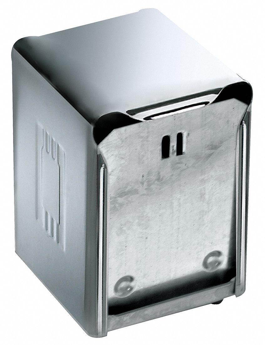 SAN JAMAR H985XGR Steel,Color Chrome,150,Napkin Dispenser