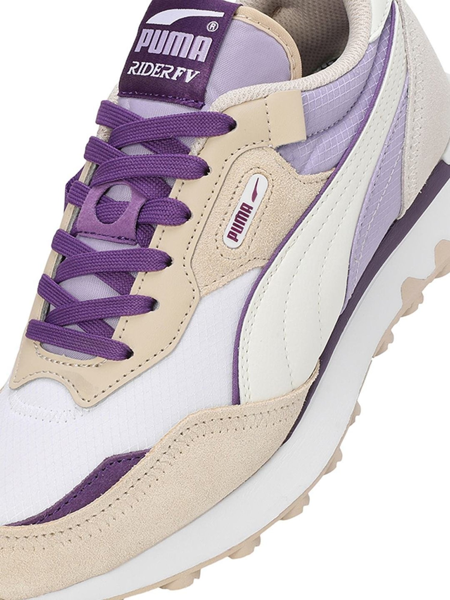 Puma Men's Rider Future Vintage Vivid Violet Casual Sneakers