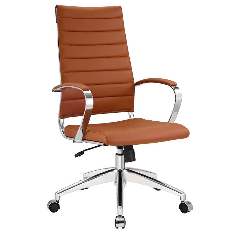 Jive Highback Office Chair in Terracotta
