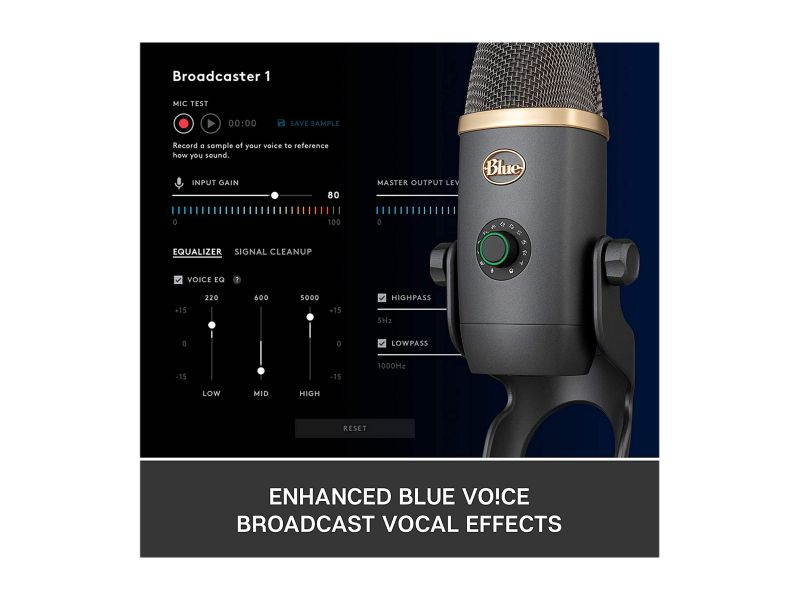 Blue Yeti USB Microphone - Blackout