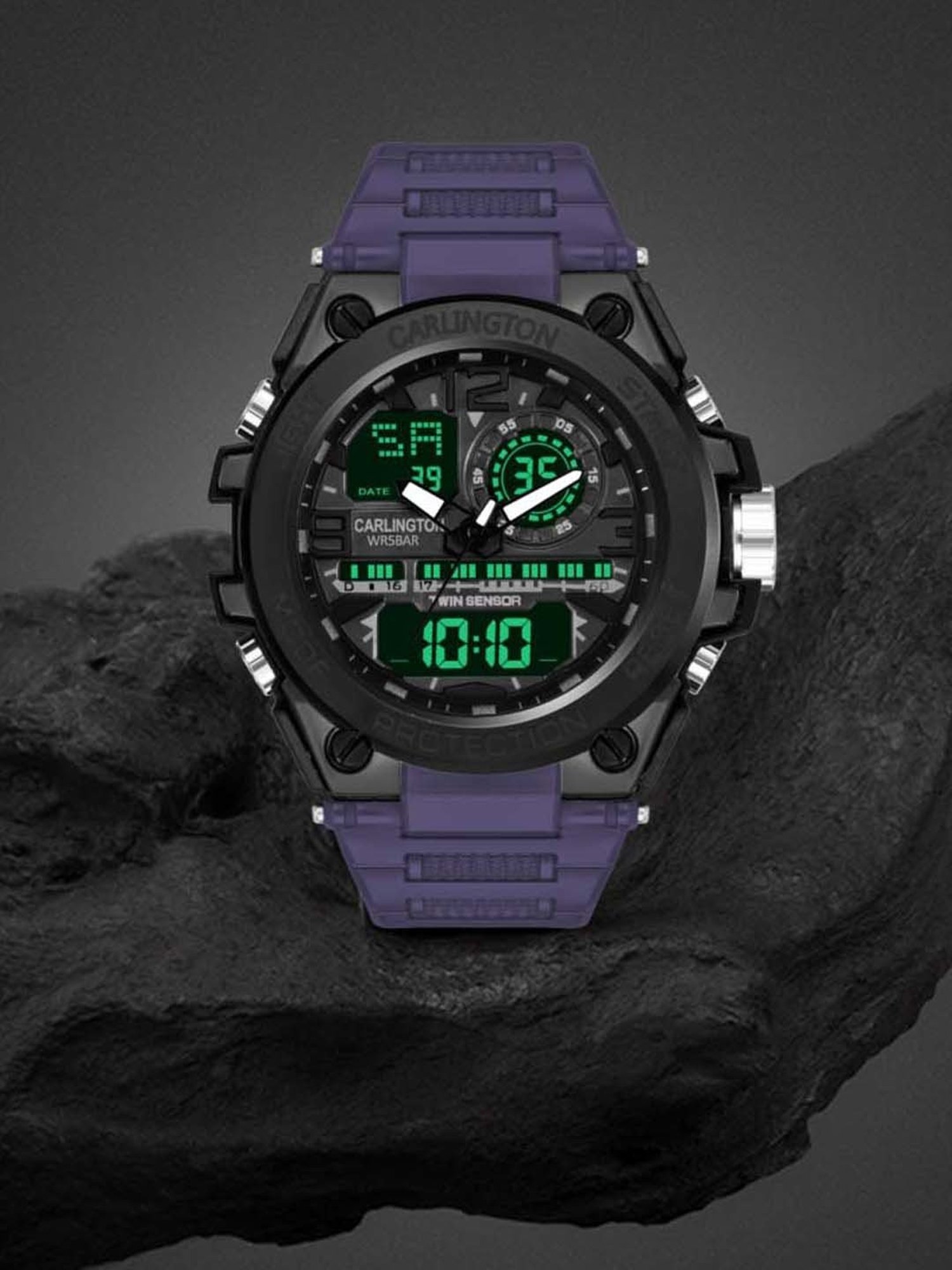 CARLINGTON Endurance 3377 Analog-Digital Watch for Men