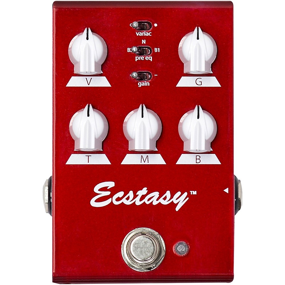 Bogner Ecstasy Red Mini Overdrive Pedal