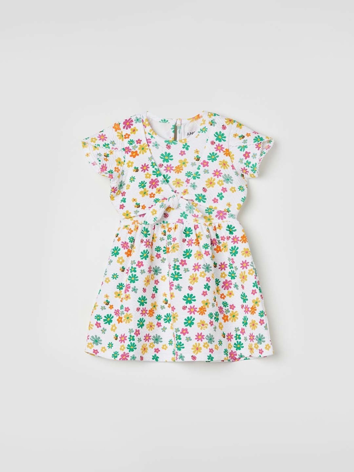 Ed-a-Mamma Baby Multicolor Printed Dress (Pack Of 2)