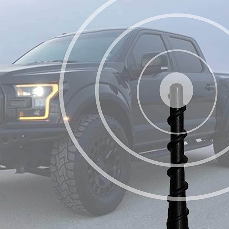 Radio Antenna for Jeep Wrangler 13-inch Flexible Metal Car Radio Antenna for 2007 to 2020 Jeep Wrangler JK JKU JL JLU Sahara Rubicon 2 4 Door Gladiator