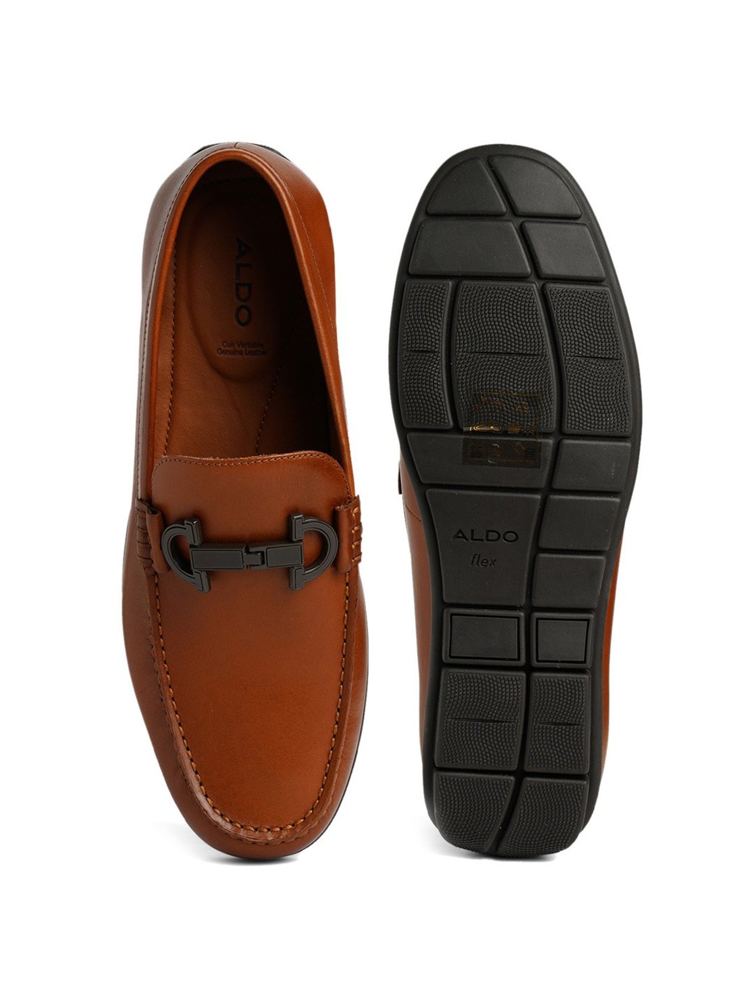 Aldo Men's Brown Casual Loafers