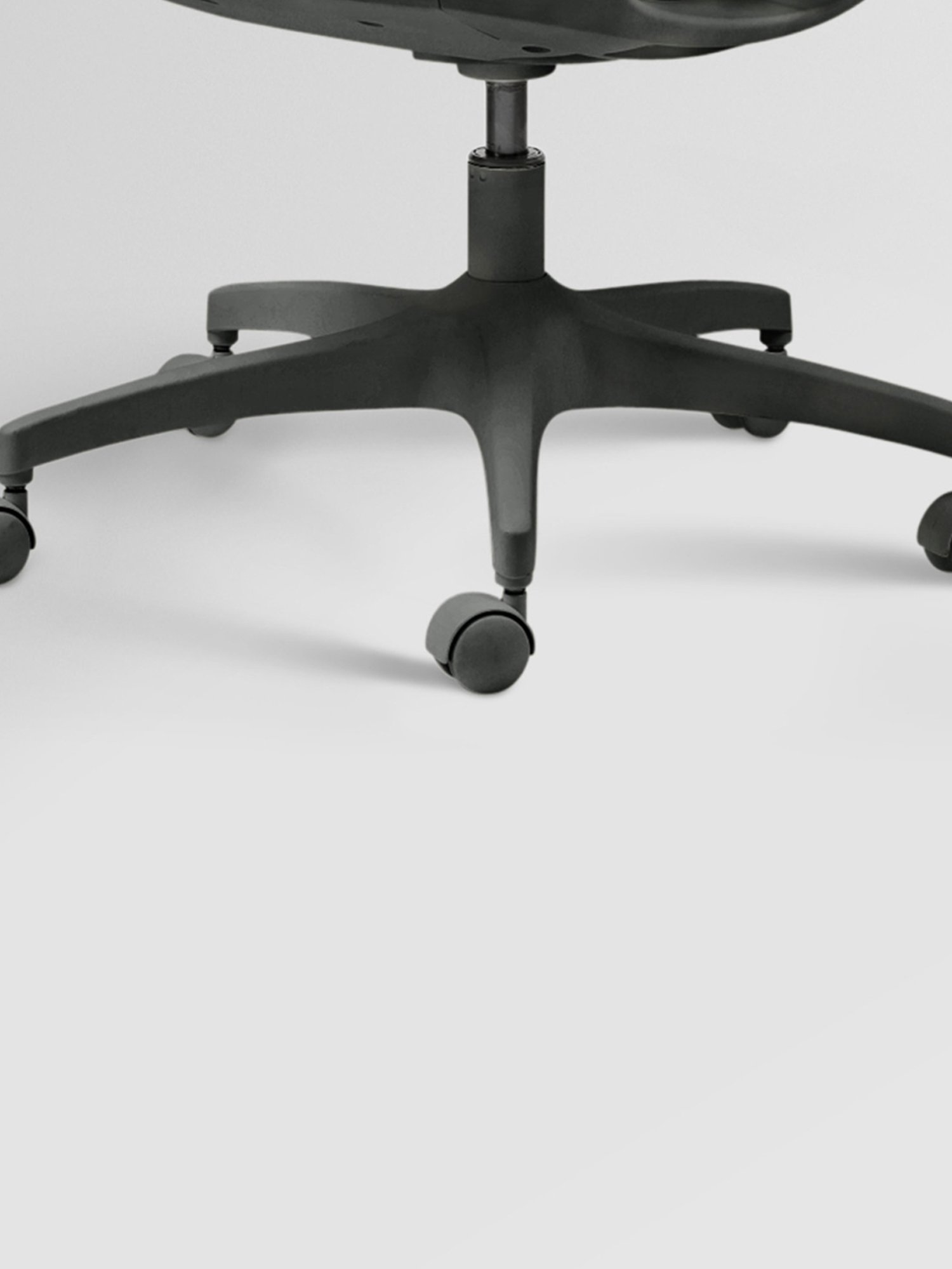 Godrej Interio Motion Milan Red & Grey Poly fill High Back Chair