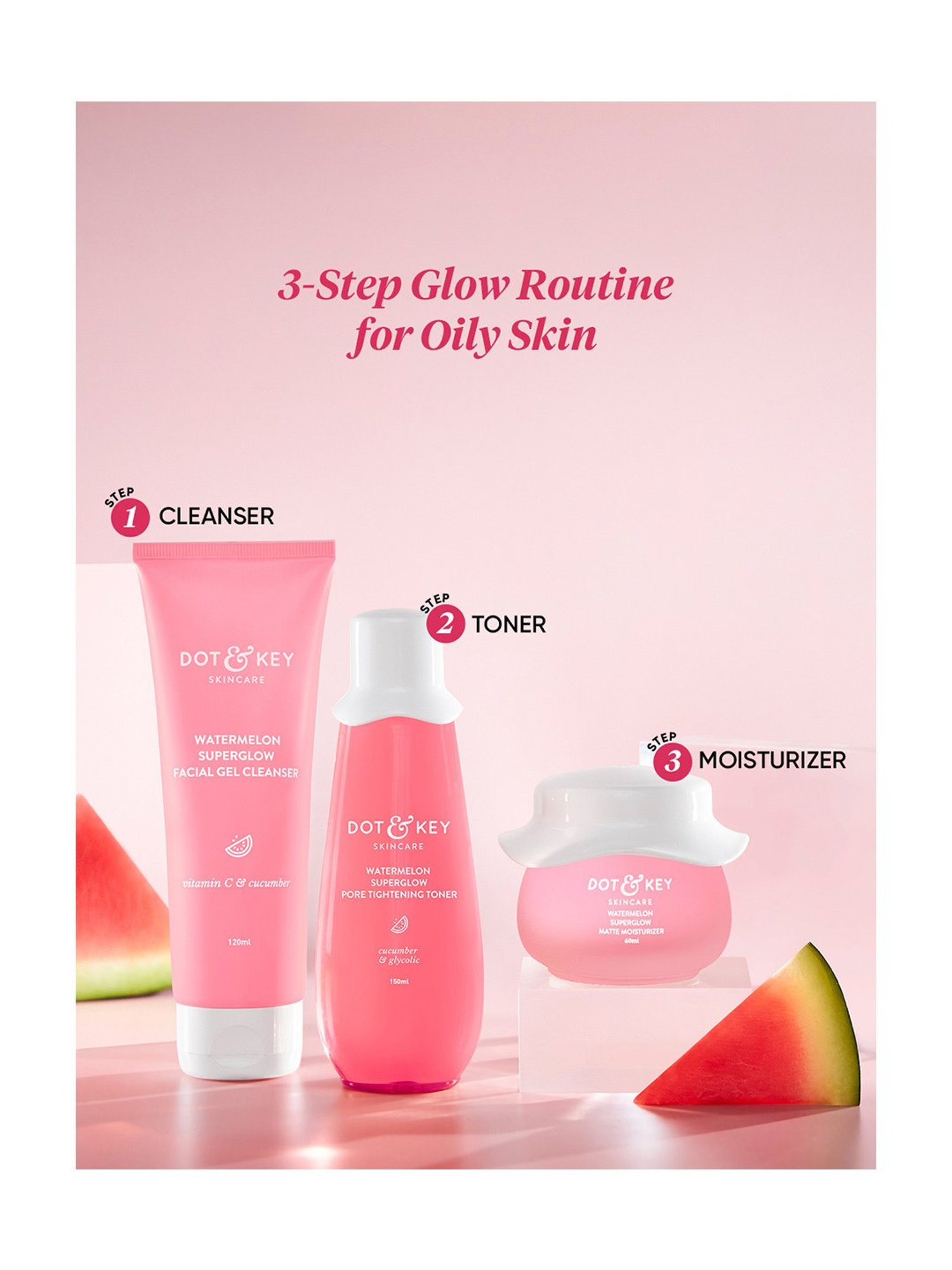 Dot & Key Watermelon Super Glow Pore Tightening Toner - 150 ml