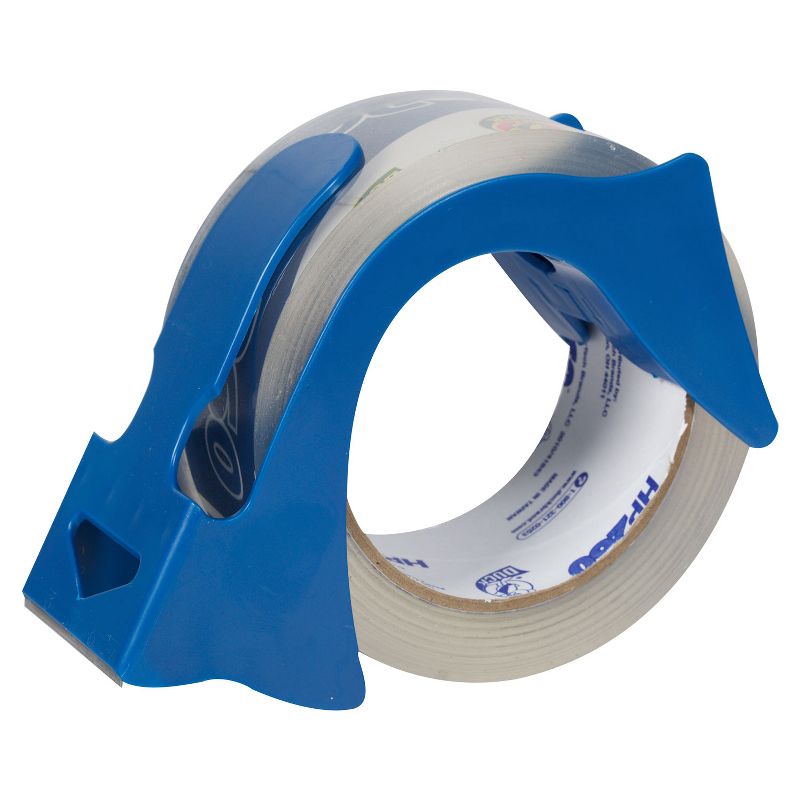 Duck HP260 Packaging Tape w/Dispenser 1.88" x 60yds 3" Core 4/Pack 0007725