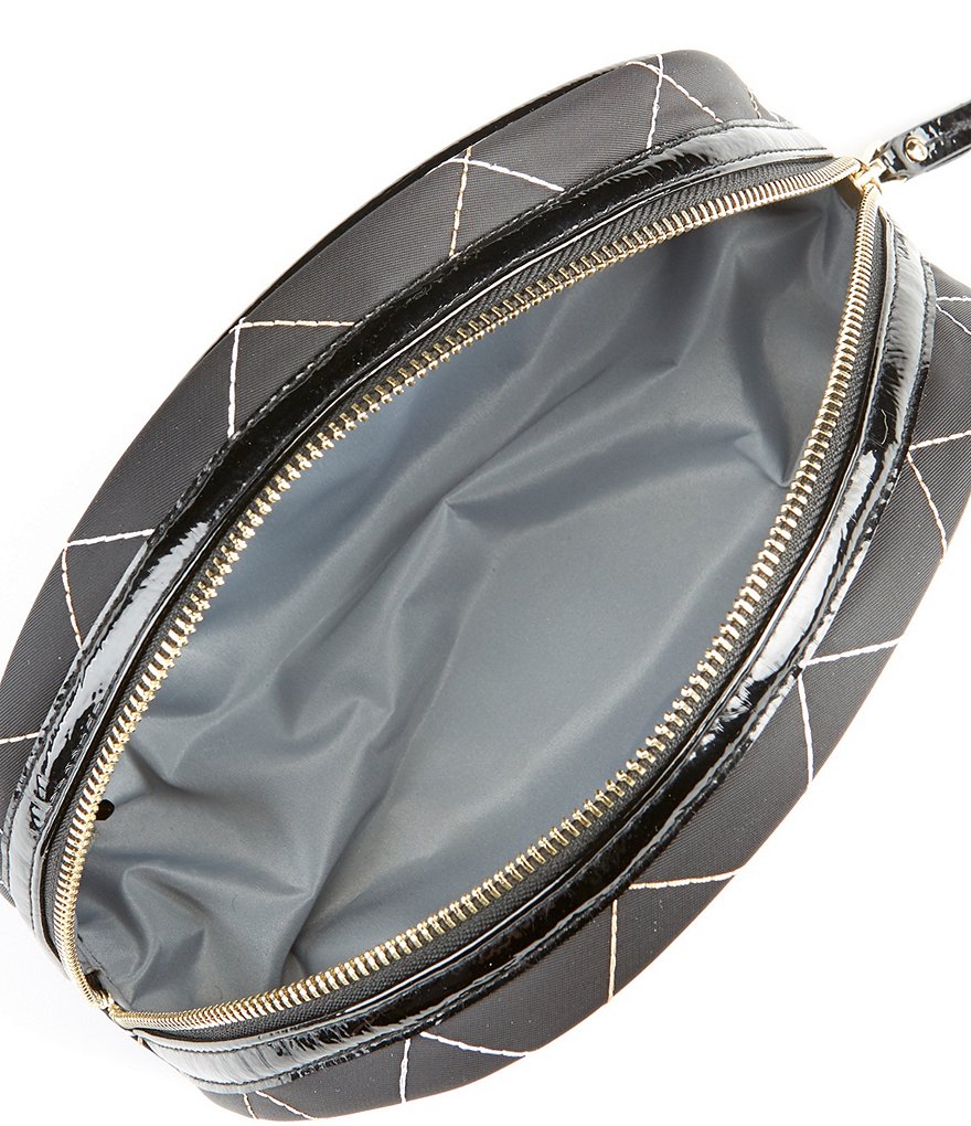 Kate Landry Nylon Dome Cosmetic Bag