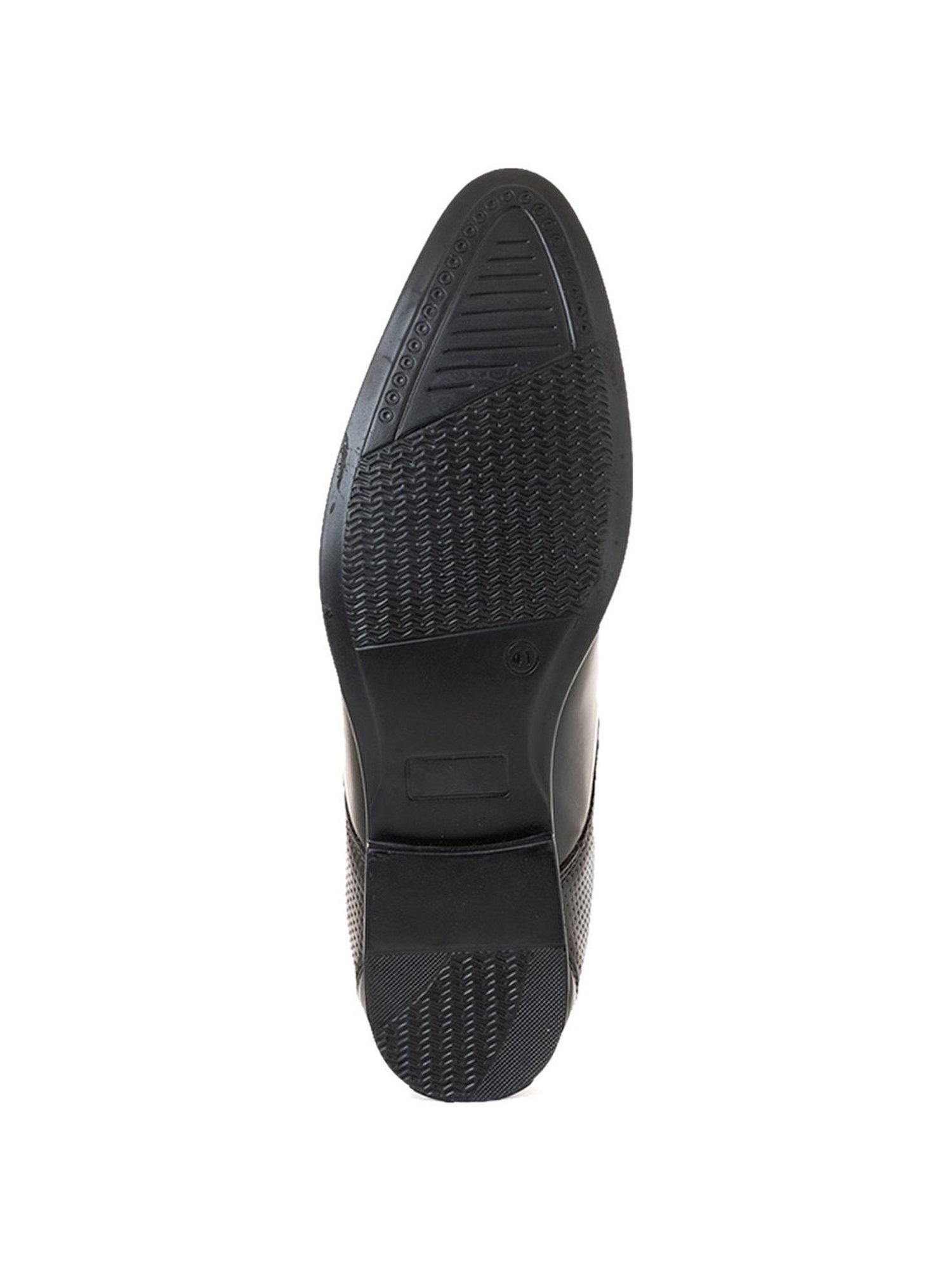 Khadim Men's Black Derby Shoes