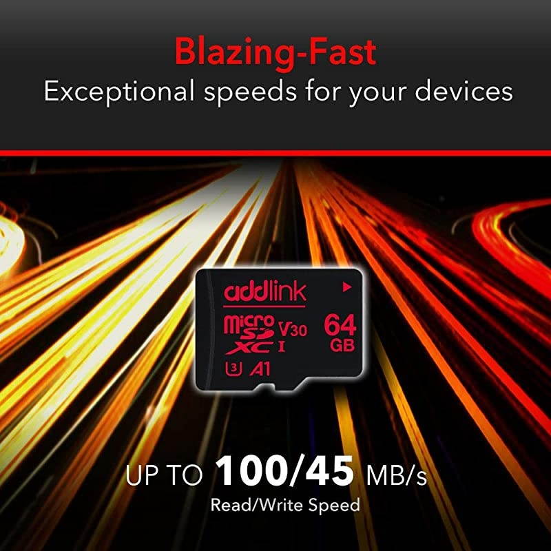 64GB 2 Pack Micro SD Card SDXC U3 V30 A1 Memory Card with Adapter with Read 100MBs high Speed