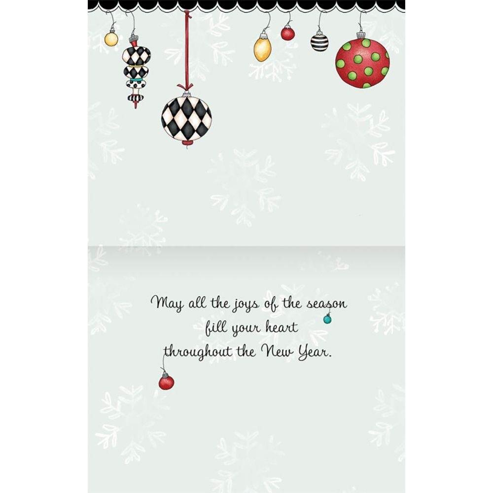 Lang Companies,  Joyful Reindeer 5.375 In X 6.875 In Boxed Christmas Ca