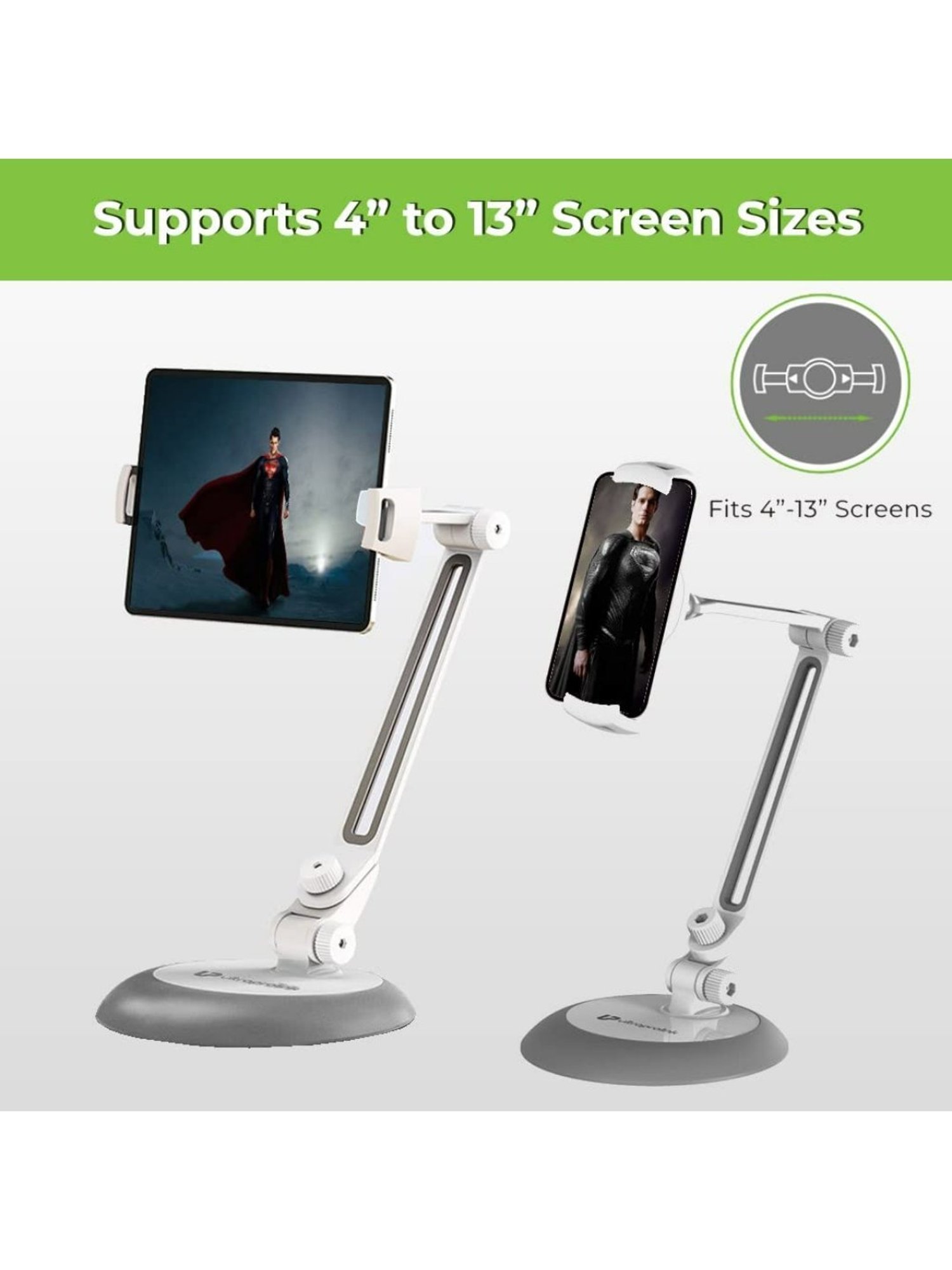 GRIPP Magic Stand Compatible for All Mobile Phones Devices (Black)