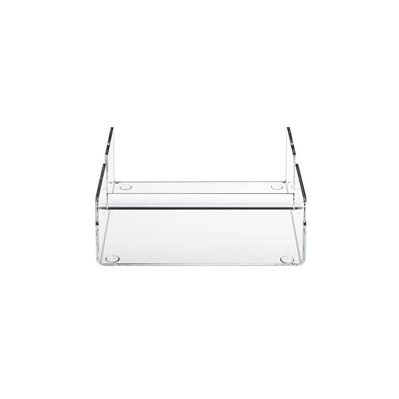 One Deluxe Clear Acrylic Napkin Holder (1 Pack, Second)