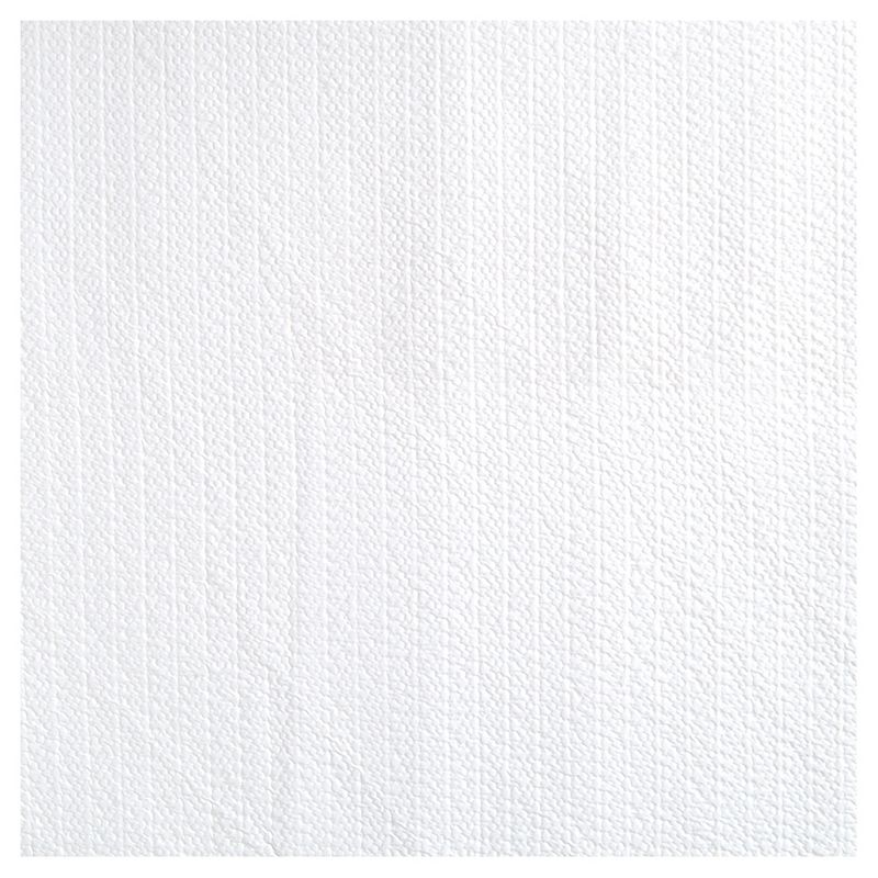 Con-Tact Brand Grip Prints Non-Adhesive Shelf Liner- White (18''x 4')