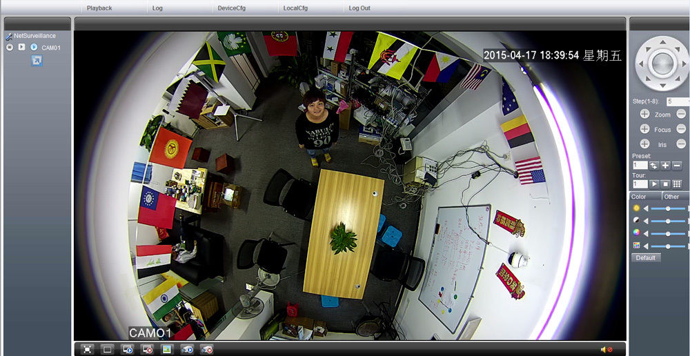 Outdoor/Indoor ONVIF 3MP 1080P 360Degree fisheye Panoramic Security Dome camera PoE/12VDC, Mobile APP(XMEYE)