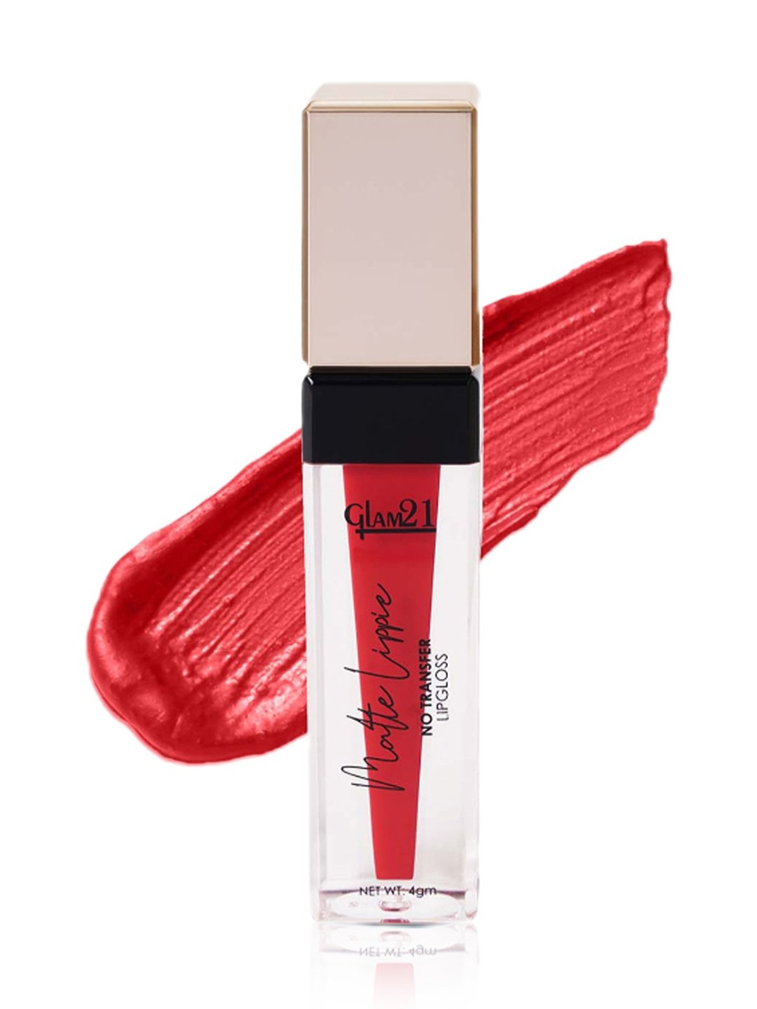 Glam21 Matte Lippie No Transfer Liquid Lipstick 01 Red Magic - 4 gm