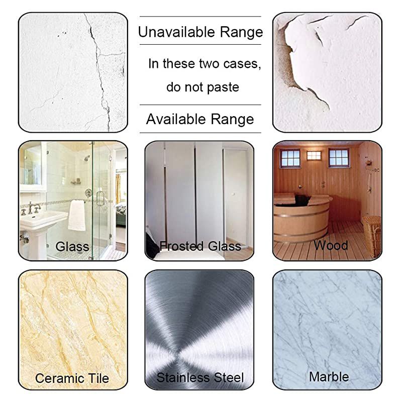 5 Pack Self Adhesive Power Strip Holder, Wall Mount Cable Management System(White), Punch Free -