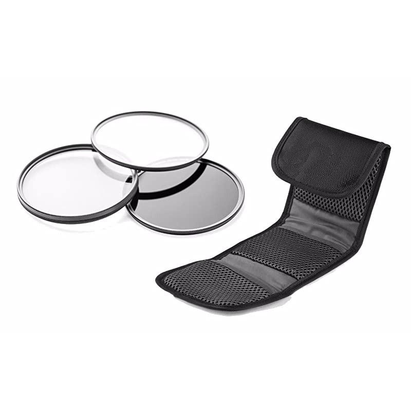 Lumix DMCFZ200 | DMCFZ300 High Grade MultiCoated MultiThreaded 3 Piece Lens Filter Kit