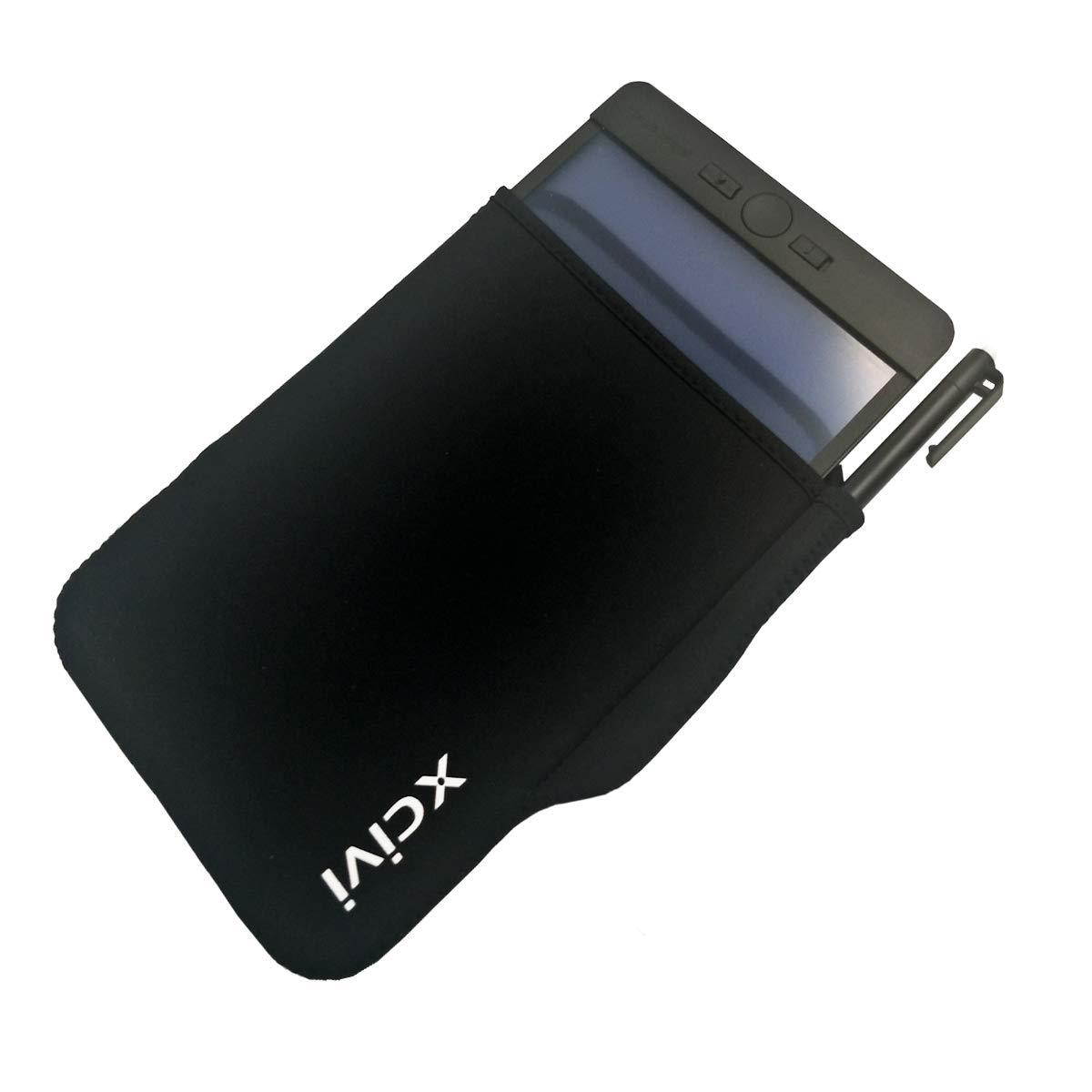 Neoprene Sleeve Case for Boogie Board Blackboard Note 9-inch LCD eWriter, 8.5x7.25 Size (Black)