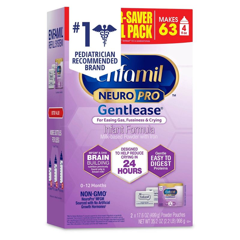 Enfamil NeuroPro Gentlease Formula Powder XL Refill Box - 35.2oz
