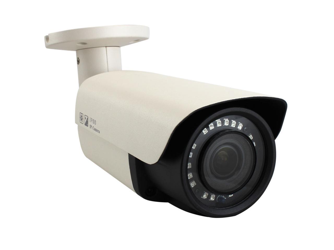 GW Security PoE 32CH H.265 NVR 4K 3840&times;2160 Security Camera System 32 Outdoor 8 Megapixels Motorized 2.8~12mm 4X Optical Zoom Lens Ethernet IP Security Bullet Cameras, Remote Home Monitoring (8TB HDD)