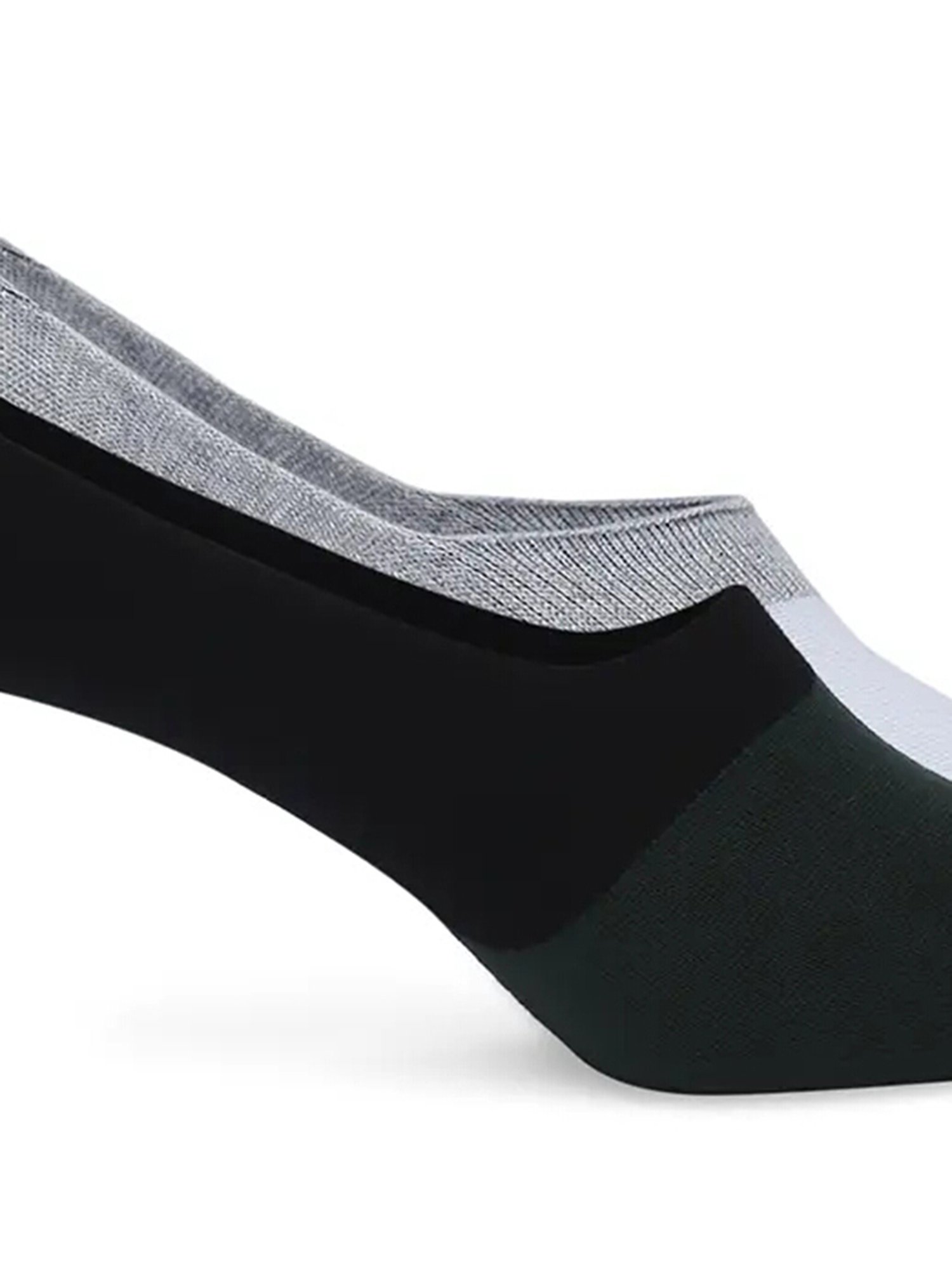 UnderJeans by Spykar Assorted No Show Socks - Pack of 2