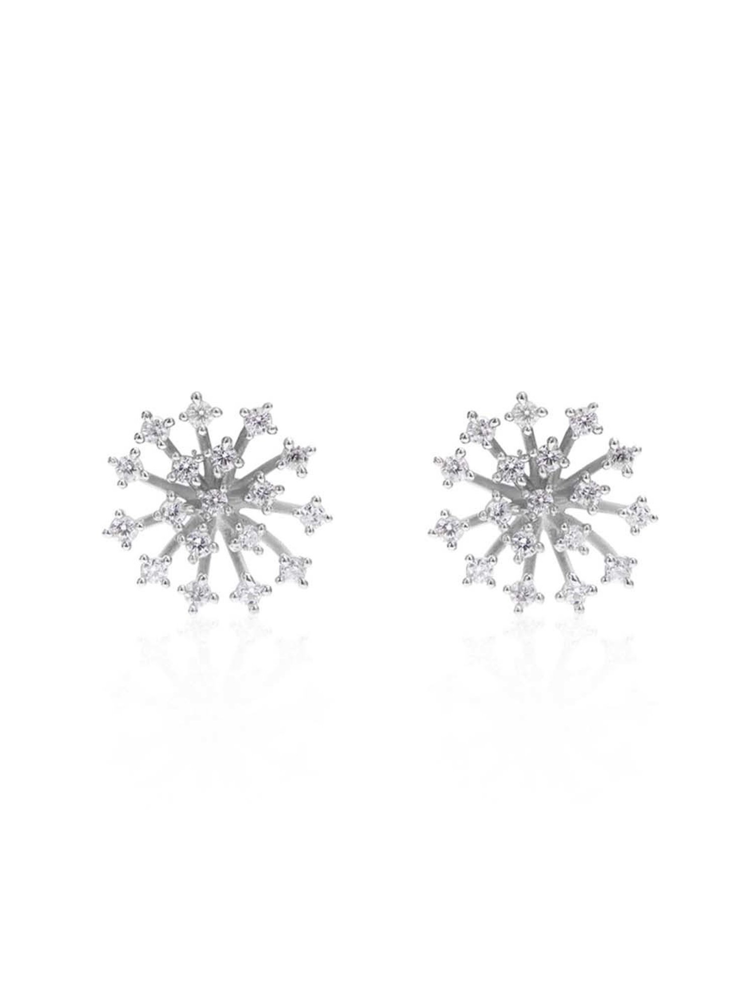March by FableStreet 92.5 Sterling Silver Starlight Stud Earrings for Women
