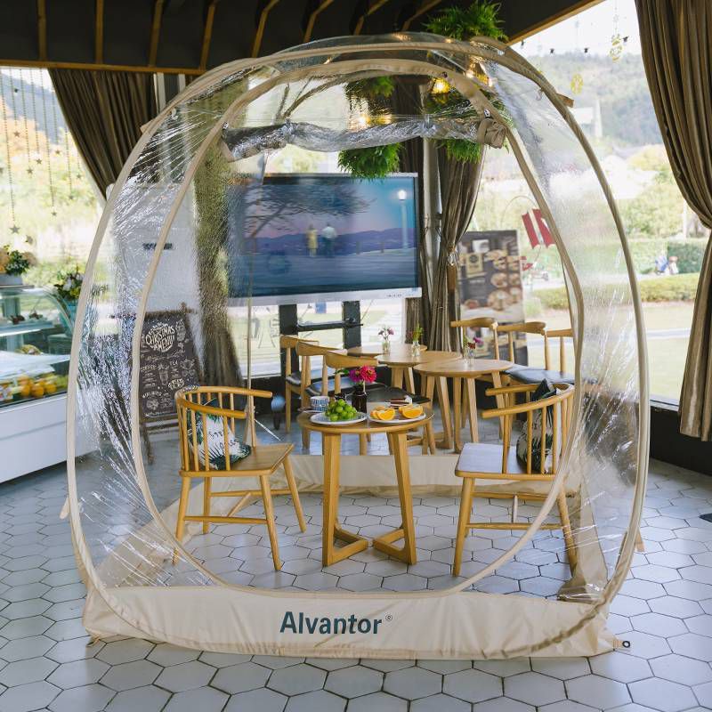 6'x6' Instant Pop-Up Bubble Tent - Alvantor